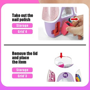 ست آرایشی و طراحی ناخن Fashion Nail Art_ اکسسوری